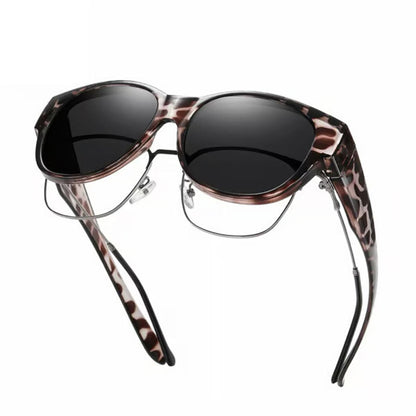 🕶 Nya solglasögon i cat-eye-modell i extra stor storlek, med polariserade glas och UV400-skyd