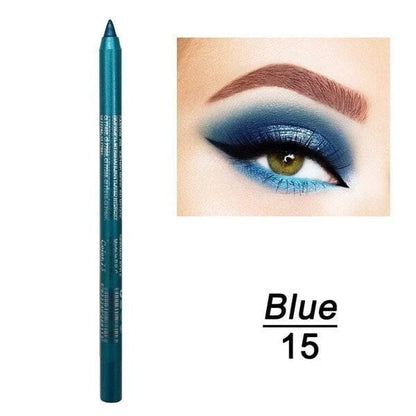 Långvarig vattenfast eyelinerpenna, moderiktig ögonmakeup-kosmetik