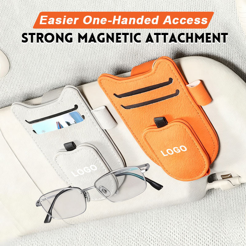 🔥Solskyddsglasögonhållare för bilar – lättillgänglig, platsbesparande, mångsidig