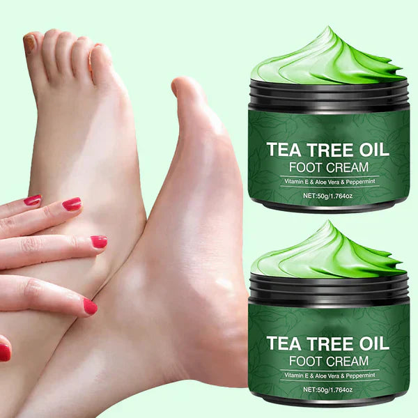🥳REA 2026🥳💞Över 60 000 sålda!✨ 💝Lugnande fotkräm med aloe vera och tea tree