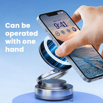 🚗 Mekanisk vakuum-magnetisk biltelefonhållare - frigör dina händer, kör lättare! 📱
