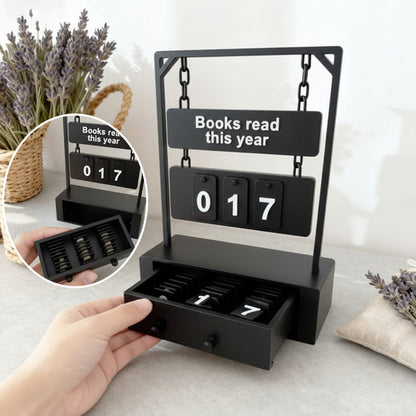 📚 Hängande bokräknare