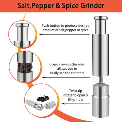 🎁KÖP MER, SPARA MER NU🎁Salt-, peppar- och kryddkvarn