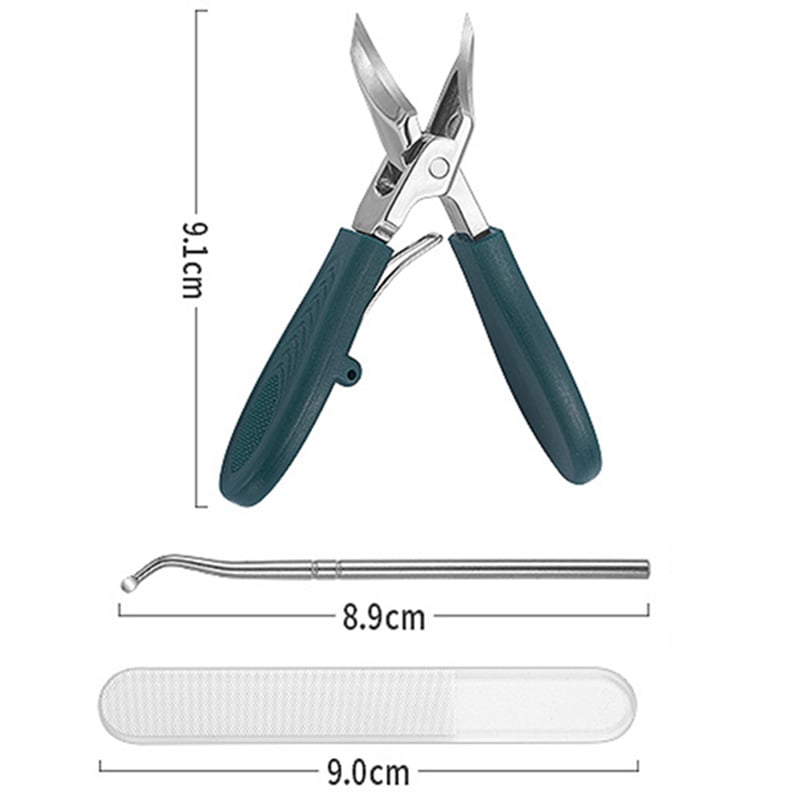 🔥Eagle Beak vinklade nagelklippare 3-delat set