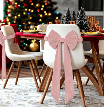 ⏳🔥50% RABATT UNDER EN BEGRÄNSAD TID! ⏰🎀Stor julrosett i sammet – elegant dekoration för julgranen och hemmet