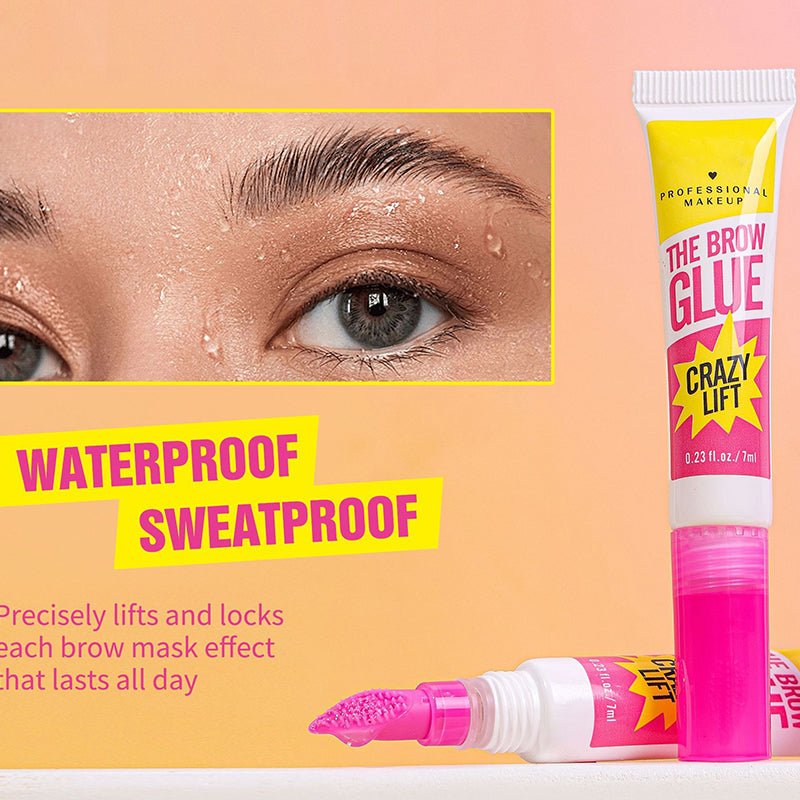 ✨👁️ Clear Brow Sculpting Gel – 24 timmars hållbarhet, inga flingor, osynlig lyftning och fluffiga ögonbryn! ✨💎