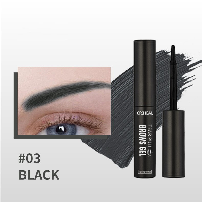 💧Tear-Off Brow Gel – Vattentät, smetar inte, långvarig, skapar naturliga, vilda ögonbryn