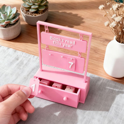 📚 Hängande bokräknare