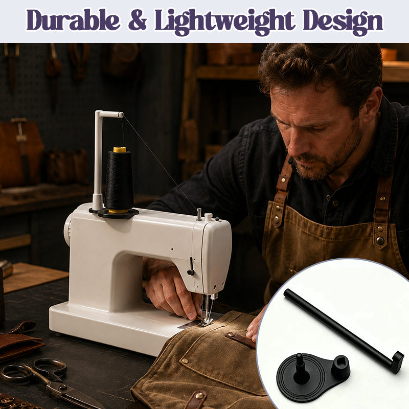 Symaskinens övre spolhållare – vertikalt stativ för stora spola