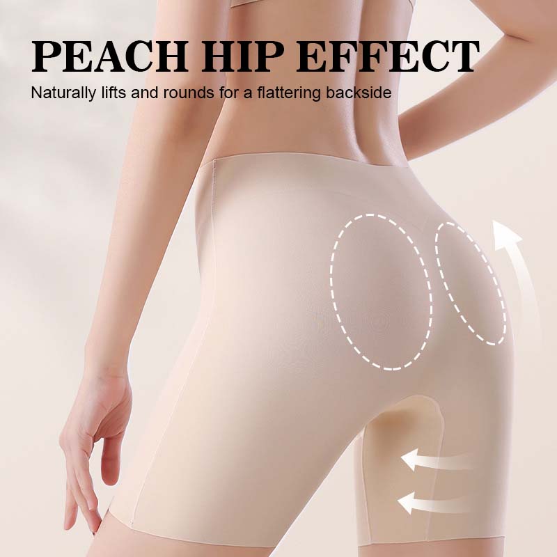 ✨❄️3-i-1 säkerhetsbyxor i is-silke: Kombinerar underkläder, säkerhetsfoder och magkontroll i ett, sömlöst och osynligt, inga fler pinsamma märken