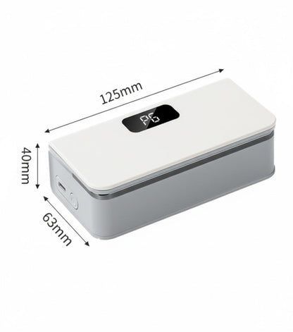 🔧Bärbar USB-förseglingsmaskin med två funktioner – försegling och öppning, LED-display med 6 inställningar