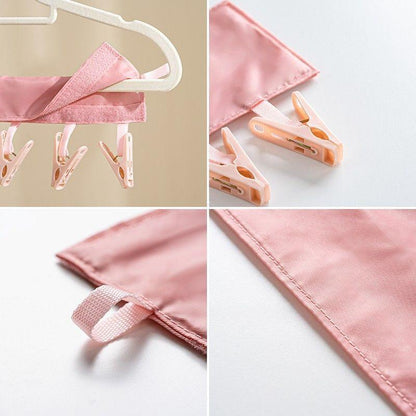 Bärbara klädnypor för resan, för att torka och vädra kläder