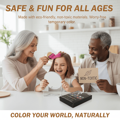 ✨Festliga roliga hårkritkammar