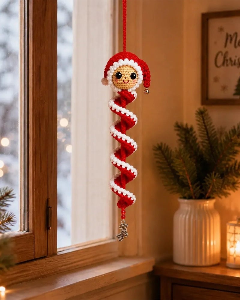 ☃️Sista dagen med 50 % rabatt – Sätt igång och virka en snögubbe i spiralform