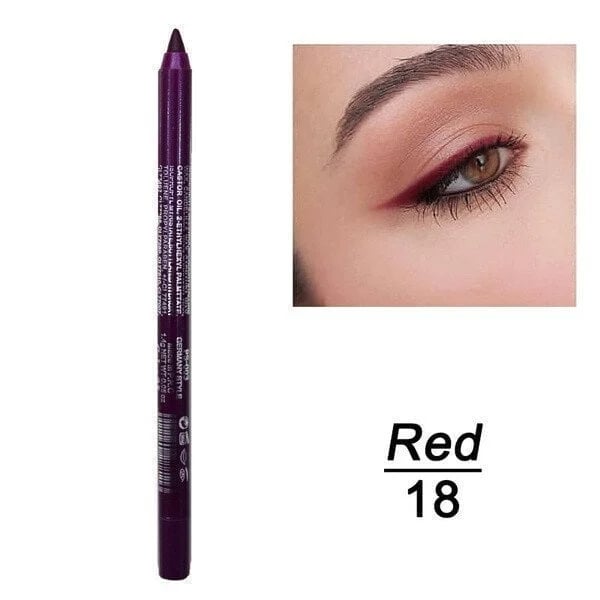 Långvarig vattenfast eyelinerpenna, moderiktig ögonmakeup-kosmetik