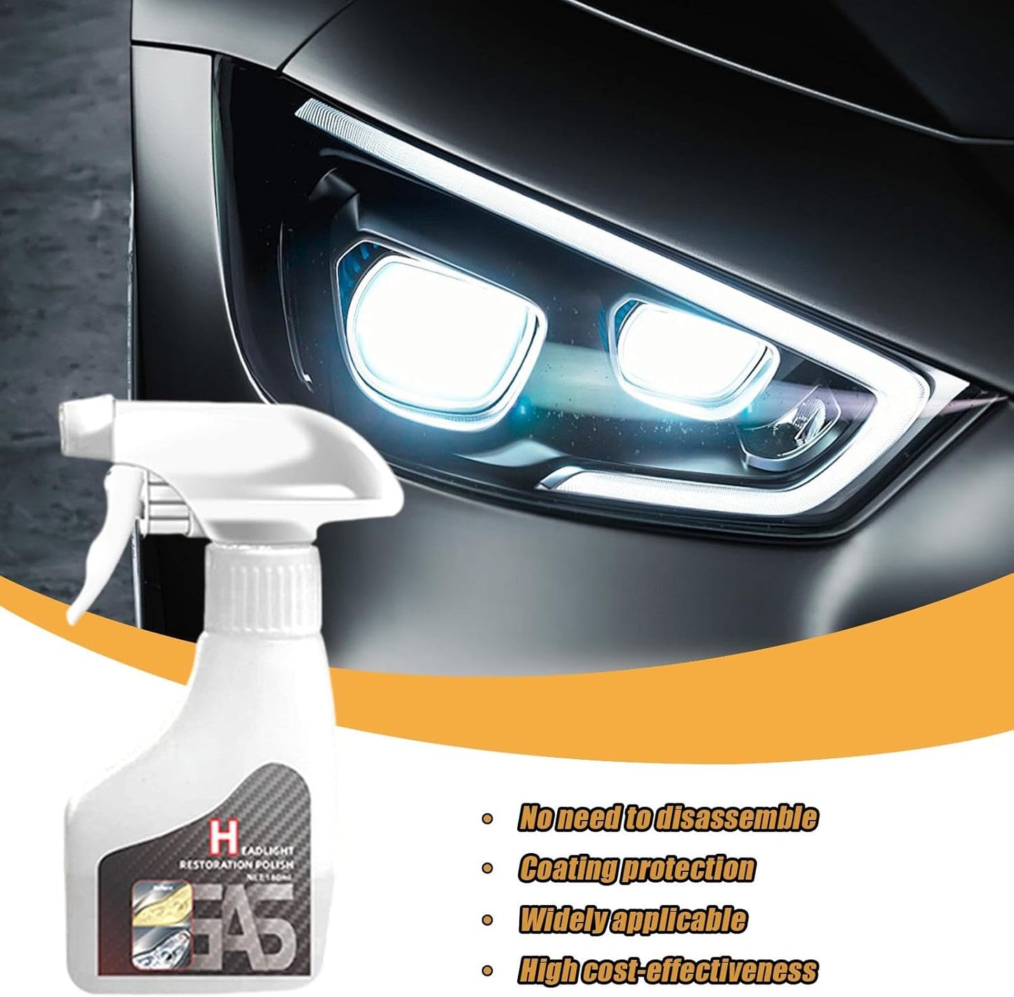 🔥SISTA DAGEN 49% RABATT - NanoBrite Pro Headlight Rejuvenator