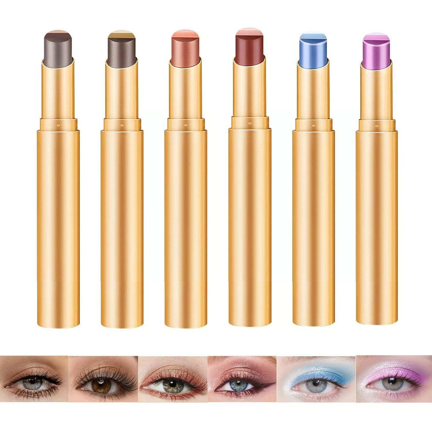 ✨3 Shade Cream Eyeshadow Stick | Len och blandbar