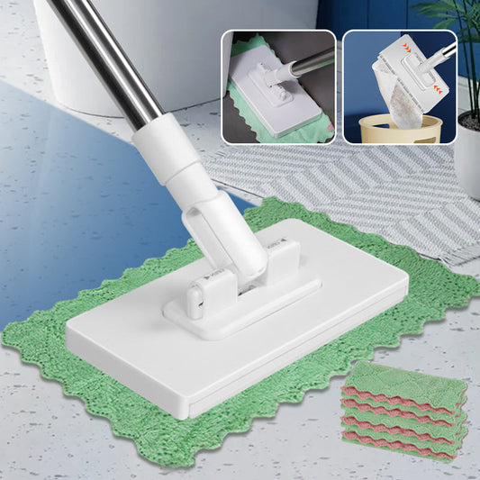 💥 Last day! 50% Off 💥Disposable Dust Mop with 3 Reusable Cloths