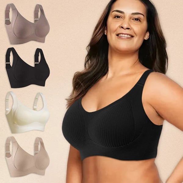 🎁Köp 1, få 1 gratis🔥Super Support-BH | Bygelfri push-up-BH👍Säg adjö till hängande bröst