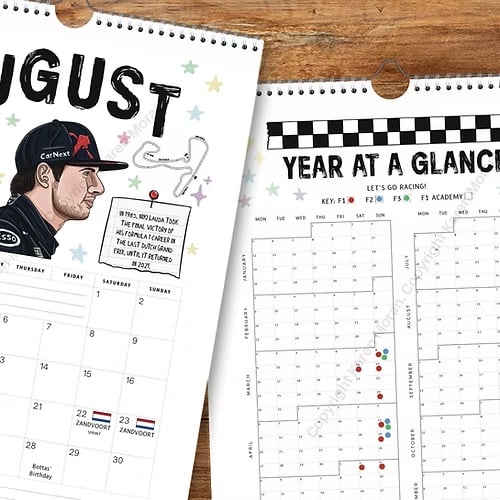 🏎️📅 2026 F1-racingkalender — Den bästa kalendern för racingfans