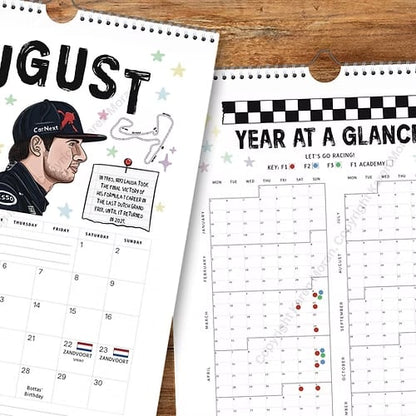 🏎️📅 2026 F1-racingkalender — Den bästa kalendern för racingfans