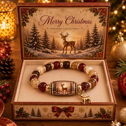 🎄 Limited Edition Christmas Story Pärlarmband Set | Julklappssmycken