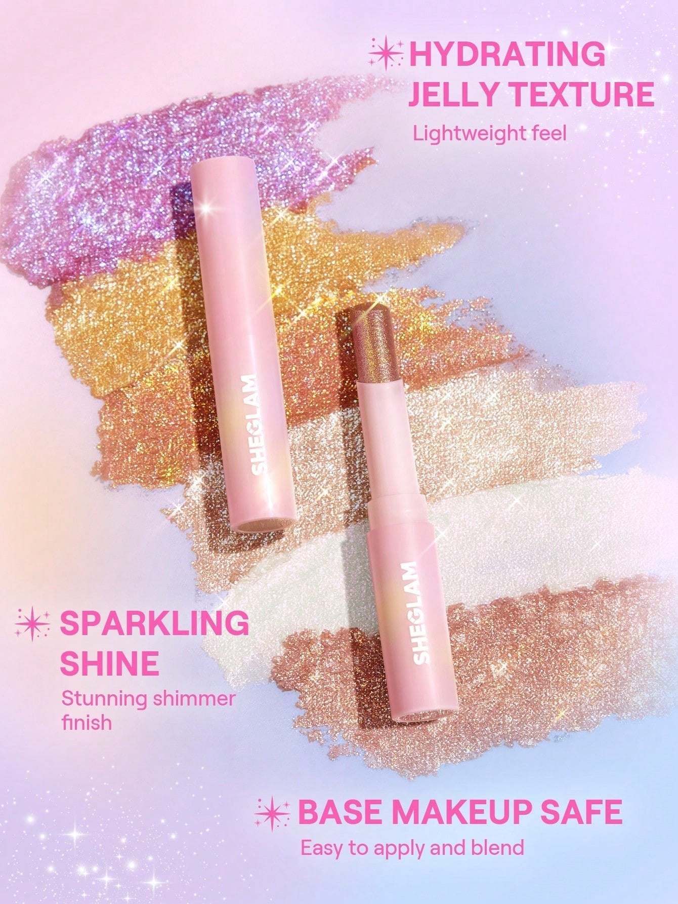 🔥 KÖP 1 FÅ 1 GRATIS! 🔥Watery Jelly Highlighter Makeup Stick