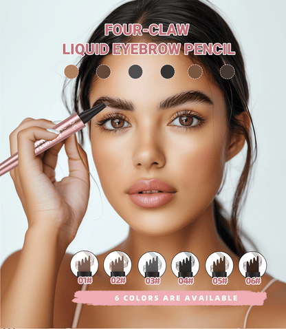 KÖP 1, FÅ 1 GRATIS🌼Vattentät ögonbrynspenna med mikrogaffel