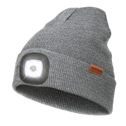 USB-uppladdningsbar LED-mössa