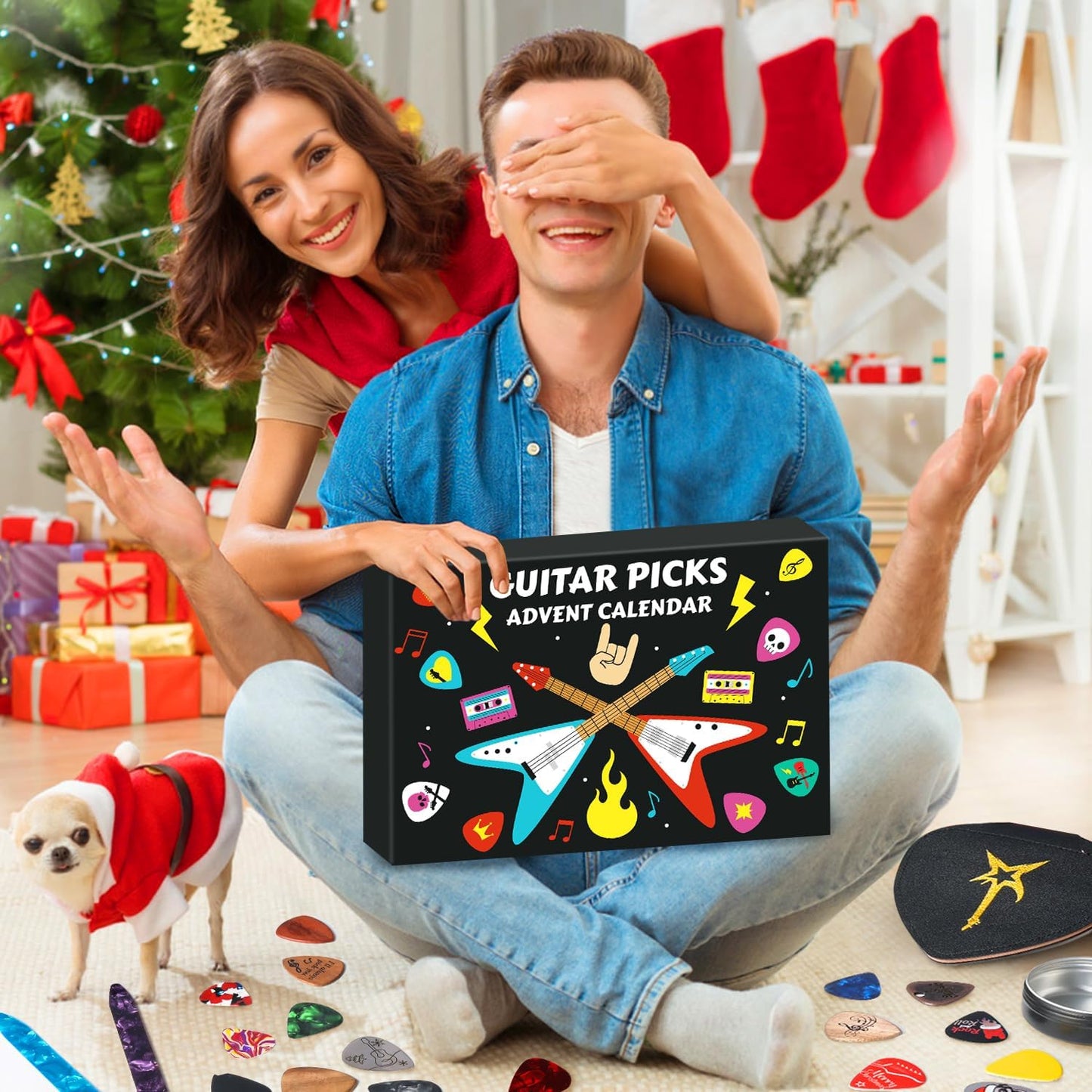 🔥LAATSTE DAG 49% KORTING – 🎸Gitaarplectrum-adventskalender 2025🎁