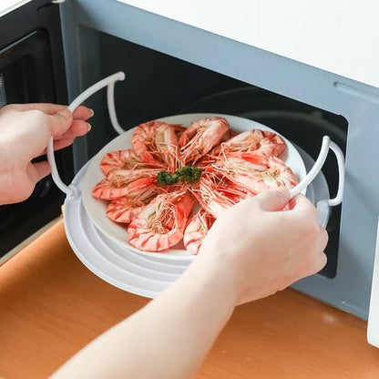 📢🍽️ 50% rabatt under en begränsad tid ⏰ Hopfällbar mikrovågsbricka