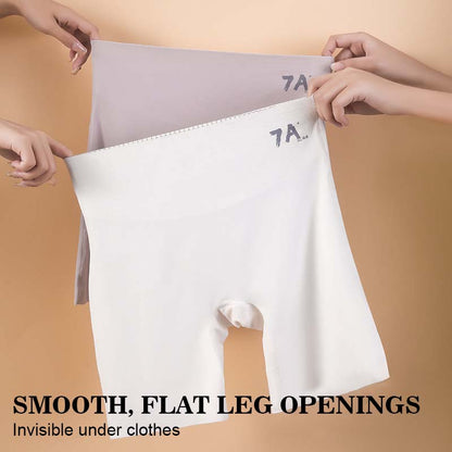 ✨❄️3-i-1 säkerhetsbyxor i is-silke: Kombinerar underkläder, säkerhetsfoder och magkontroll i ett, sömlöst och osynligt, inga fler pinsamma märken