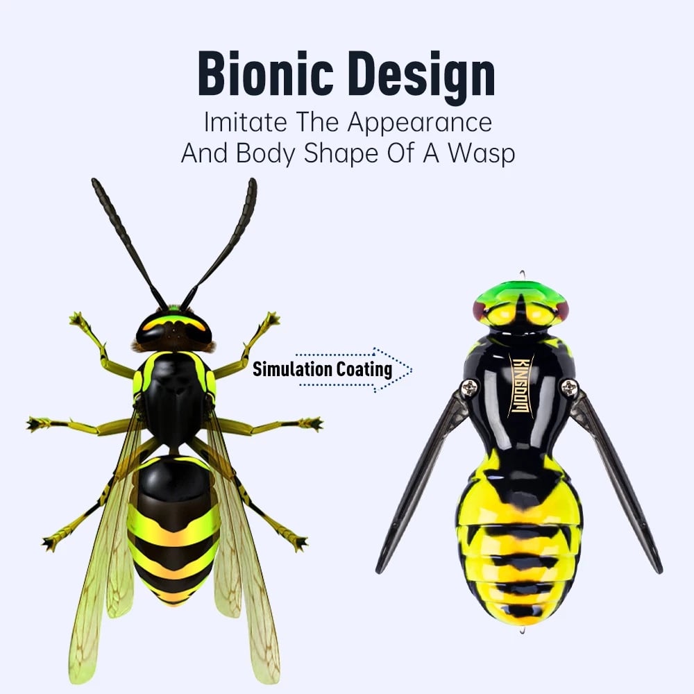 🔥 Sista dagen med 49 % rabatt – 🐝 Bionic Wasp, ett ytbete som utlöser explosiva hugg