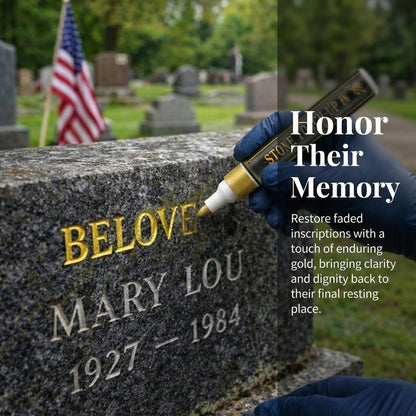 🐦Guldpenna för att återställa blekta gravinskriptioner
