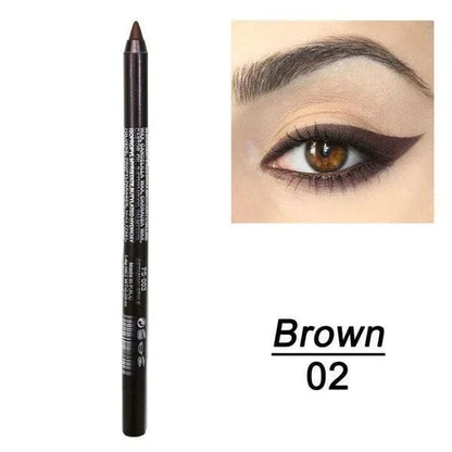 Långvarig vattenfast eyelinerpenna, moderiktig ögonmakeup-kosmetik