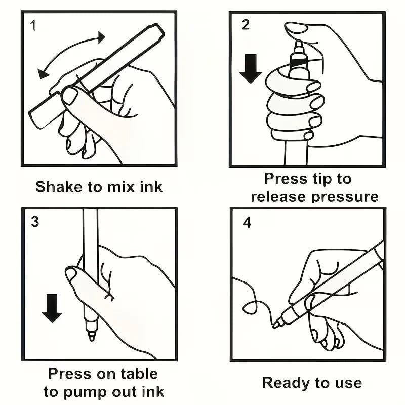 🐦Guldpenna för att återställa blekta gravinskriptioner