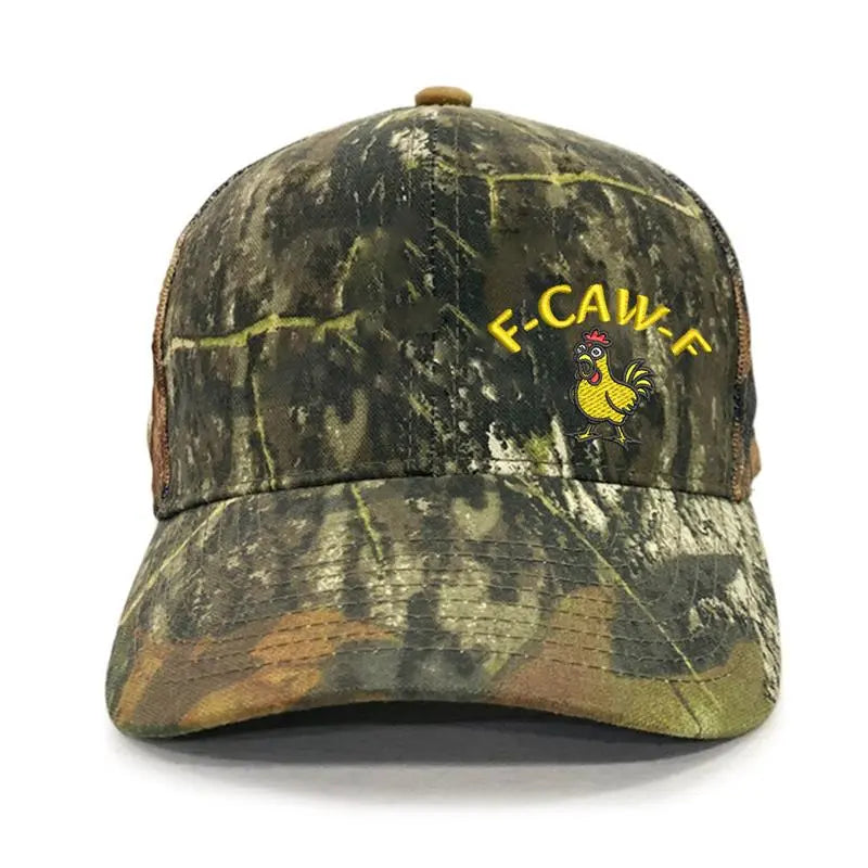 F-CAW-F Broderad Justerbar Snapback-keps i Premiumkvalite