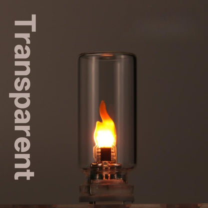 🔥USB-stämningslampa med realistisk flammeffekt