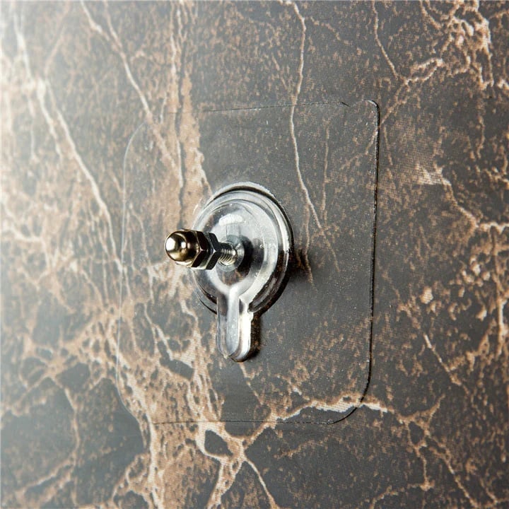 ⚡Självhäftande spik väggmonterade spårfria skruvkroksklistermärken
