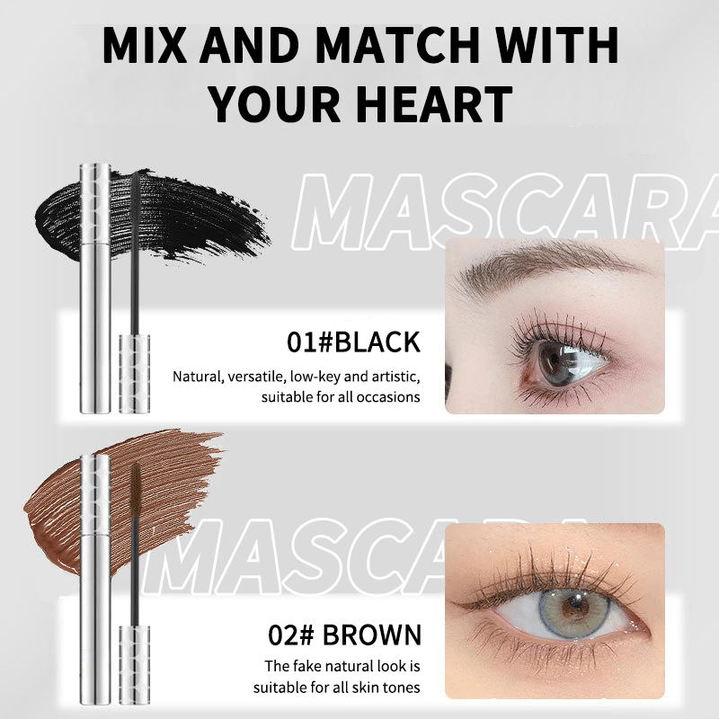 ✨Köp 1, få 1 gratis✨Tubing Mascara svart och brun duo för ögonfransmakeup