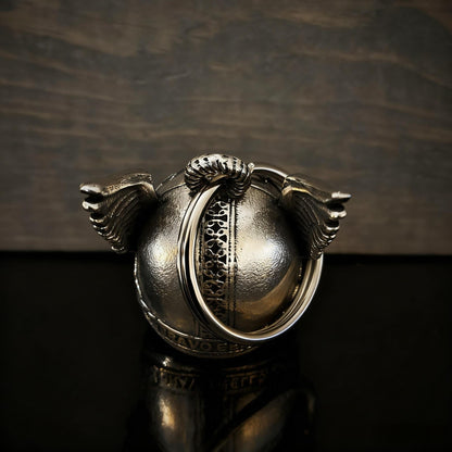 🛡️ Odin Vikinga-amulettnyckelring 🔔