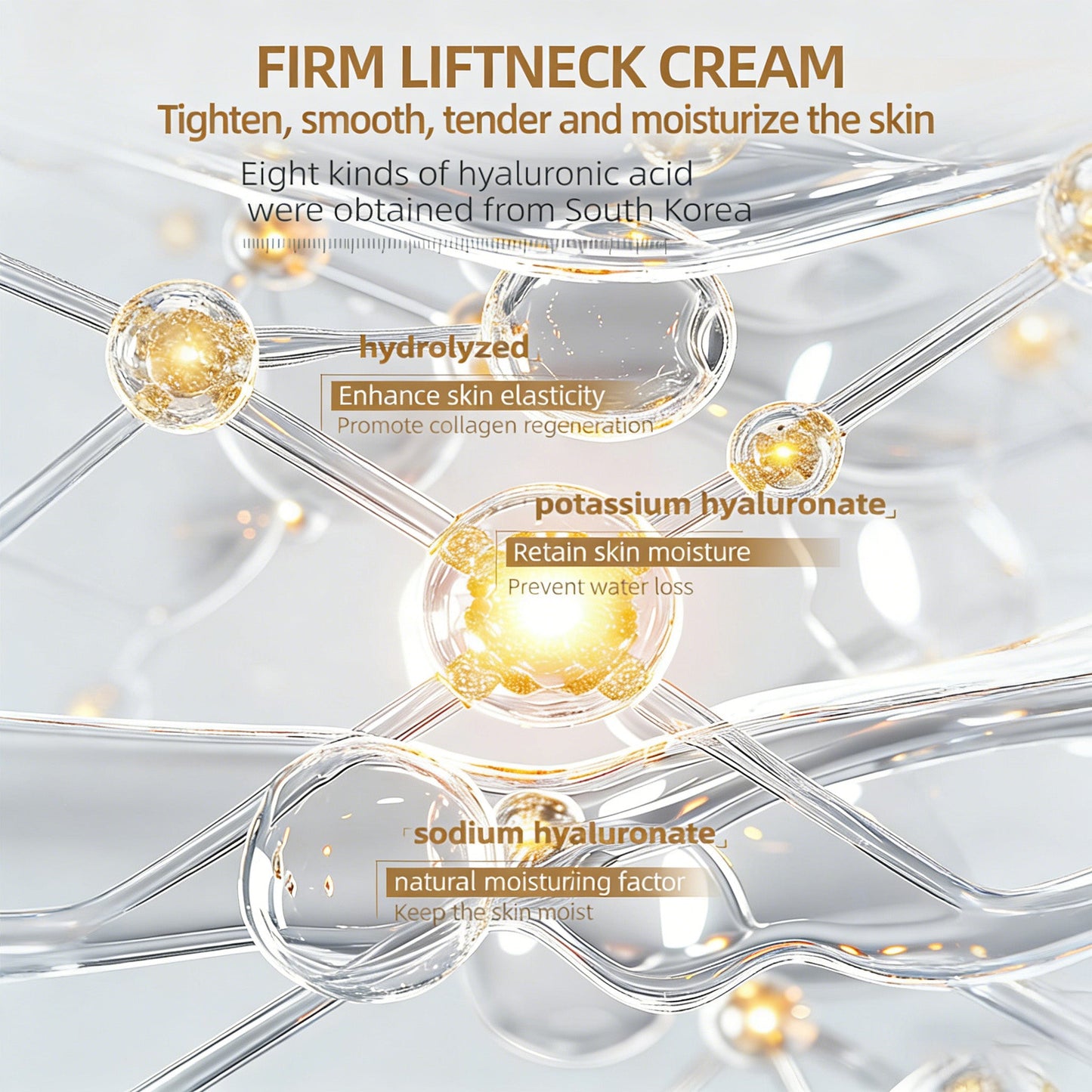 Rollerkräm för uppstramande hals