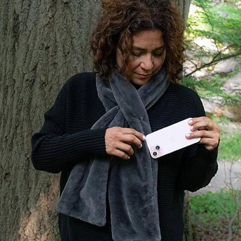 🧣✨Min hemliga halsduk – med en dold ficka för din telefon, kort och nycklar! ✨📱