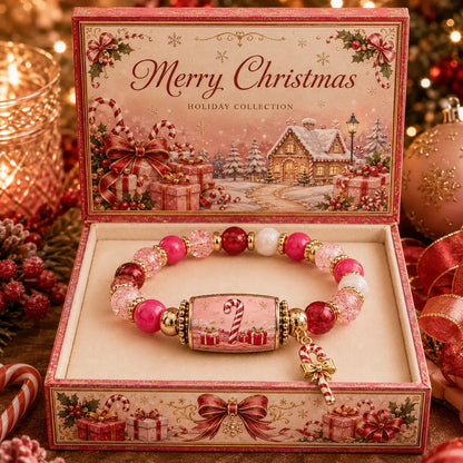 🎄 Limited Edition Christmas Story Pärlarmband Set | Julklappssmycken