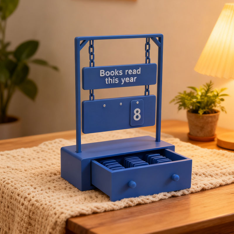 📚 Hängande bokräknare