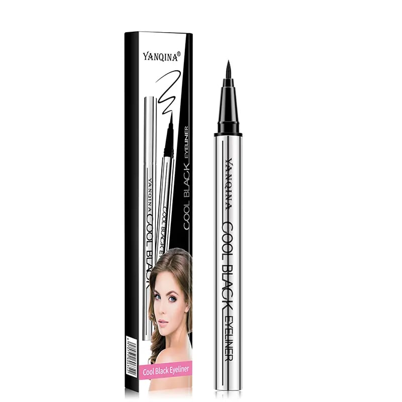 ✨🖌️ Långvarig vattenfast eyeliner — Vegansk formula, 24 timmars smidig och enkel applicering