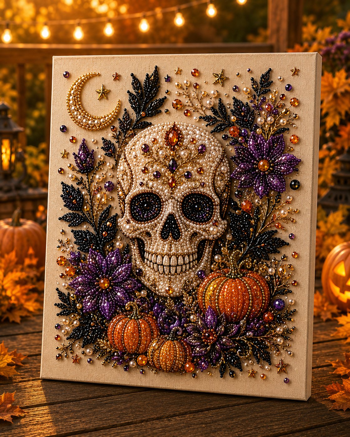 🔥 Sista dagen med 49 % rabatt – 👻✨ DIY-set för Halloween-pärlkonst – Förvandla små pärlor till läskigt-söt magi (📦Köp 2, få gratis frakt)