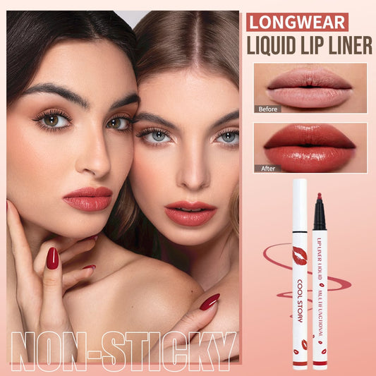 🔥KÖP 1 FÅ 1 GRATIS🔥 Långvarig flytande läppline