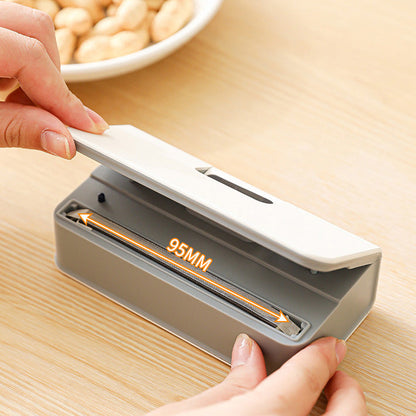 🔧Bärbar USB-förseglingsmaskin med två funktioner – försegling och öppning, LED-display med 6 inställningar