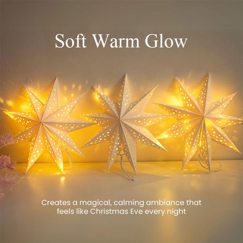 Stjärnklara julbelysningar